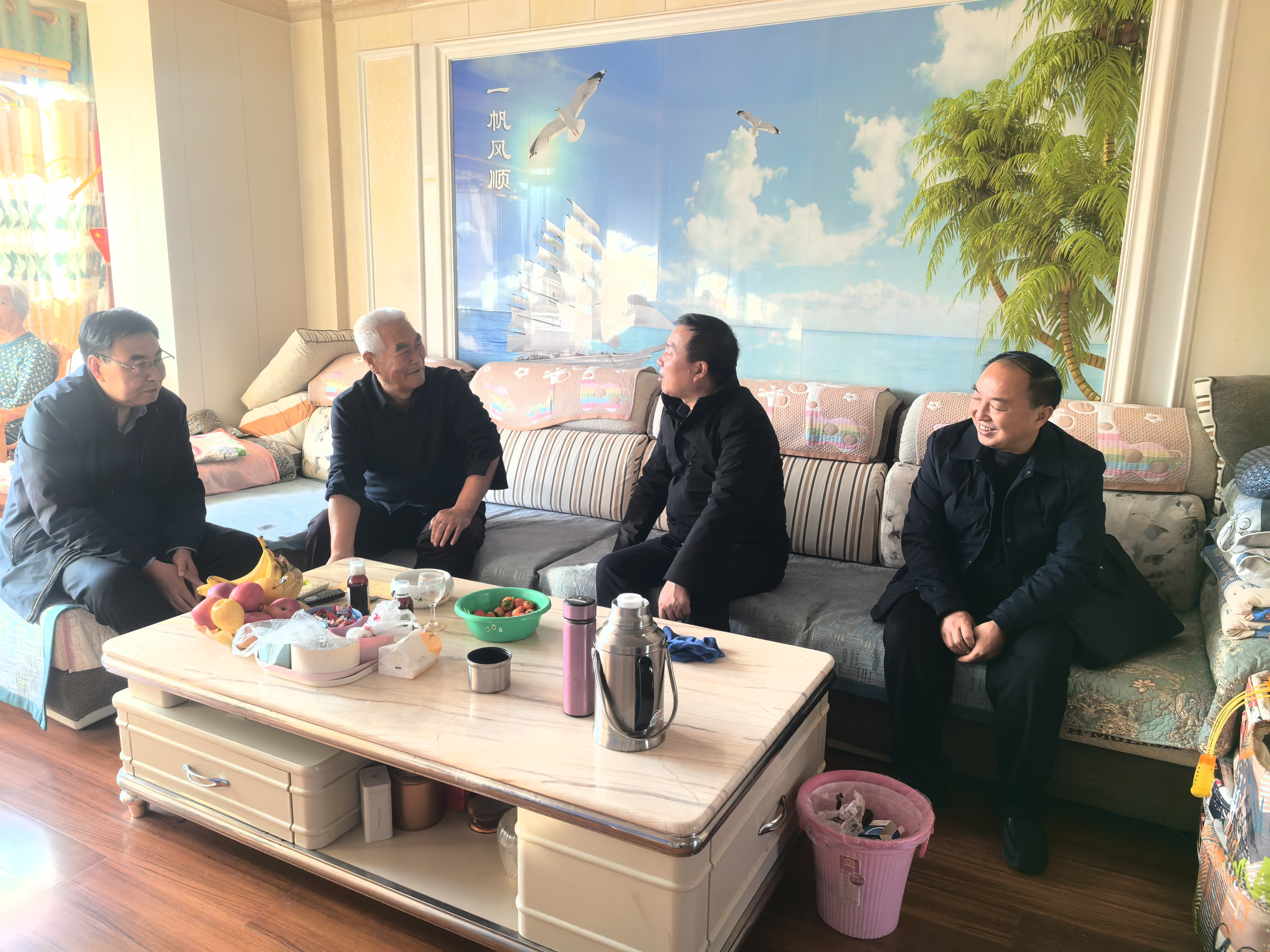 新春走基层送温暖 甘肃省洮河生态建设管护中心党委、工会走访慰问 困难党员、职工和因公牺牲党员、干部家属