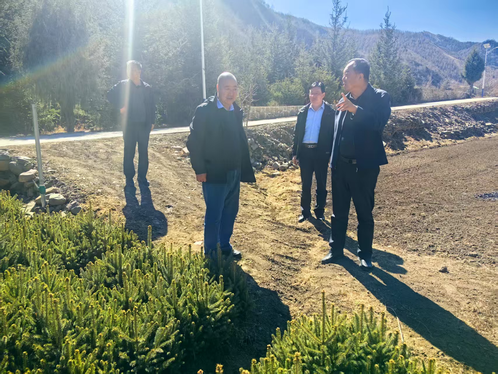 韩宝红督查指导洮河生态建设管护中心近期重点工作开展情况