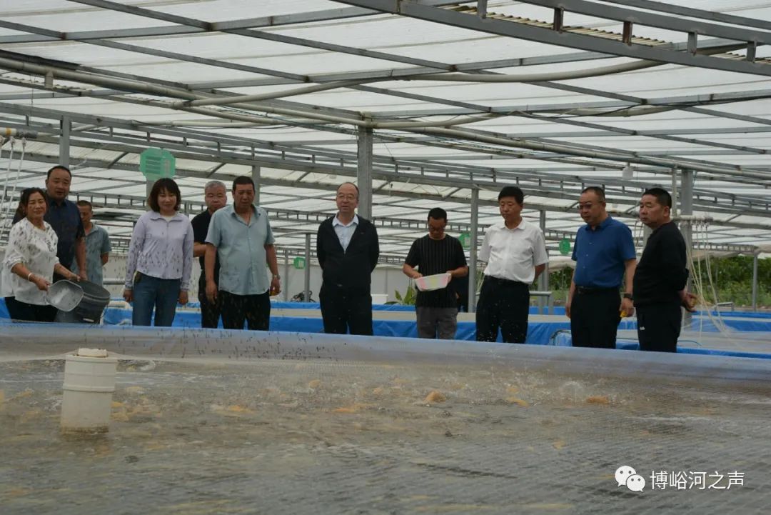马瑛 刘峰在博峪河管护中心开展工作调研