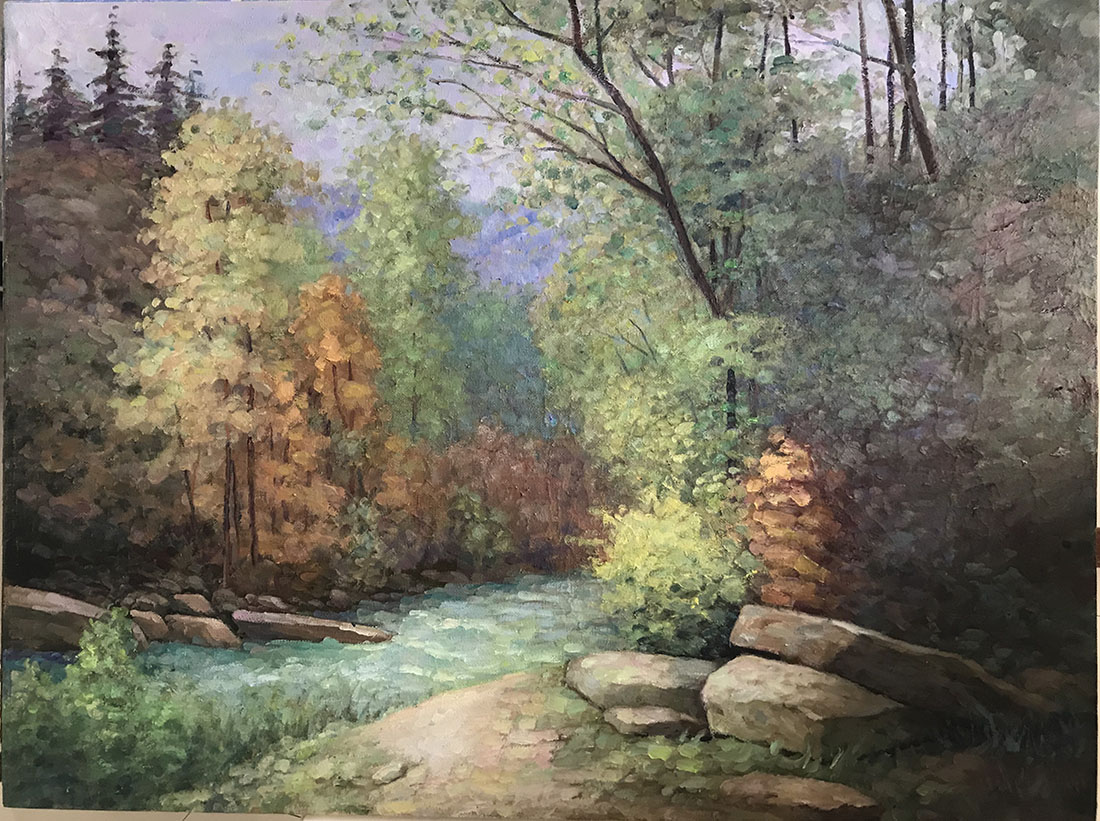 青山绿水(作者:李保国)